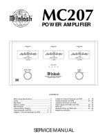 McIntosh MC-207 - Service manual